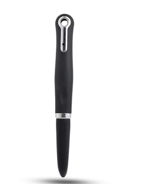 BERGNER Master Pro Stainless Steel Vegetable and Potato Peeler for Kitchen (Black)